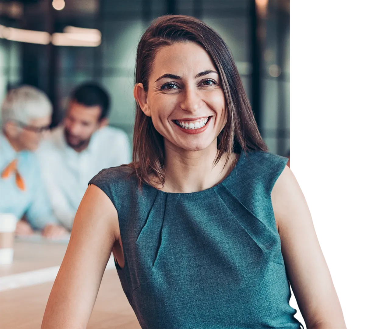 Mujer Sonriendo